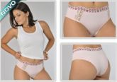 calça cotton renda exposta